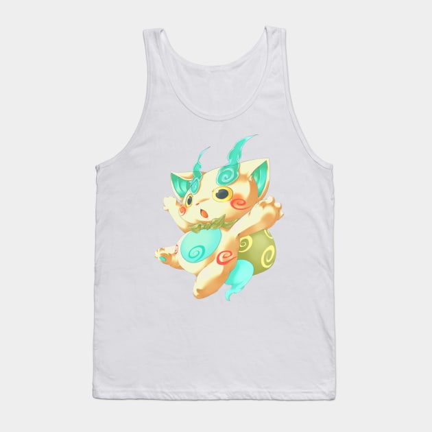 YOKAI WATCH Komasan Tank Top by Triou